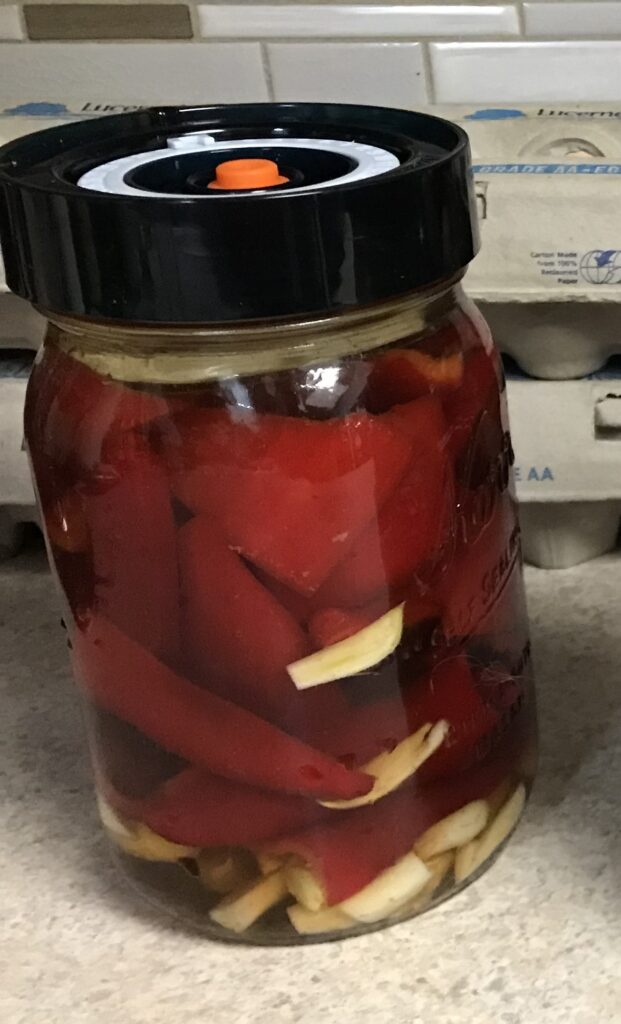 fermenting siracha
