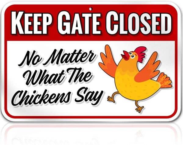 chicken sign